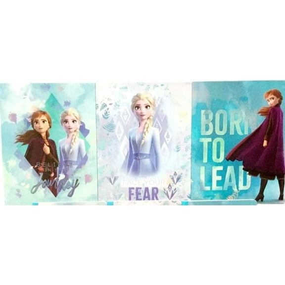 Frozen II Two Pocket Portfolio Folders 3 Pack,