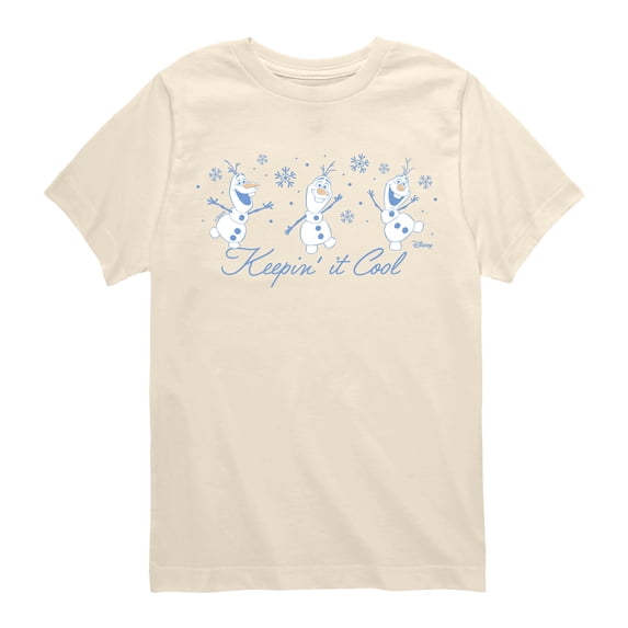 Frozen - Keepin It Cool Short Sleeve Graphic T-Shirt
