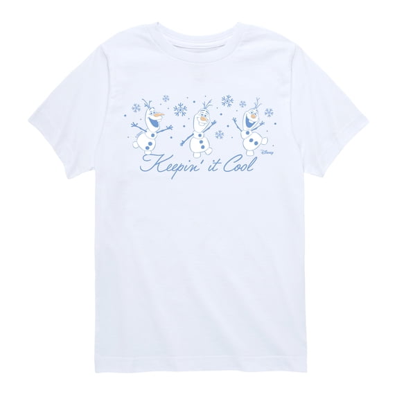 Frozen - Keepin It Cool Short Sleeve Graphic T-Shirt