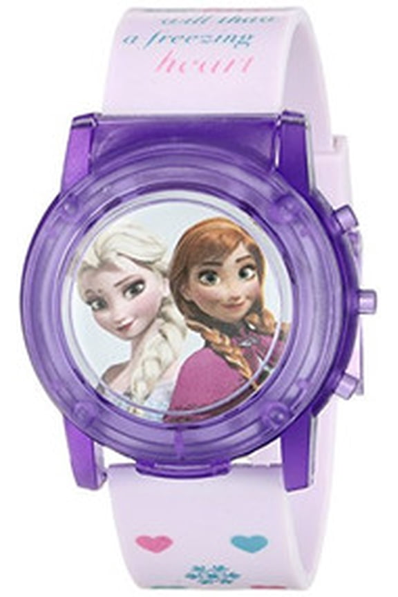 Frozen LCD Flashing Light Pop Musical Watch