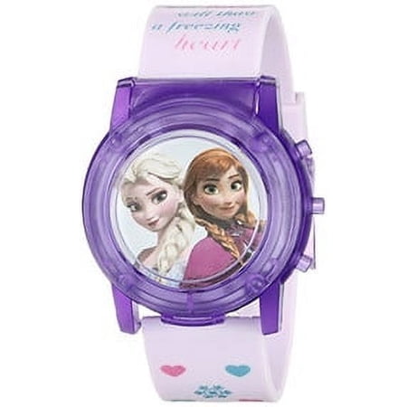 Frozen LCD Flashing Light Pop Musical Watch