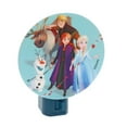 thumbnail image 1 of Frozen LED Wall Night Light W/Rotary Shade Kids Girls Toddlers Manual Switch Lights for Home Bedroom Kitchen Hallways Fun Decoration Christmas Holiday Birthday Nightlight Gifts, 1 of 6