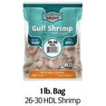 thumbnail image 1 of Frozen La Select Headless Gulf Shrimp 26-30 Ct 1Lb Iqf, 1 of 2
