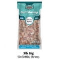 thumbnail image 1 of Frozen La Select Headless Gulf Shrimp 50-60 Ct 3Lbs Iqf, 1 of 1