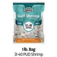 thumbnail image 1 of Frozen La Select Peeled Gulf Shrimp  31-40 Count 1 Lb Iqf, 1 of 1