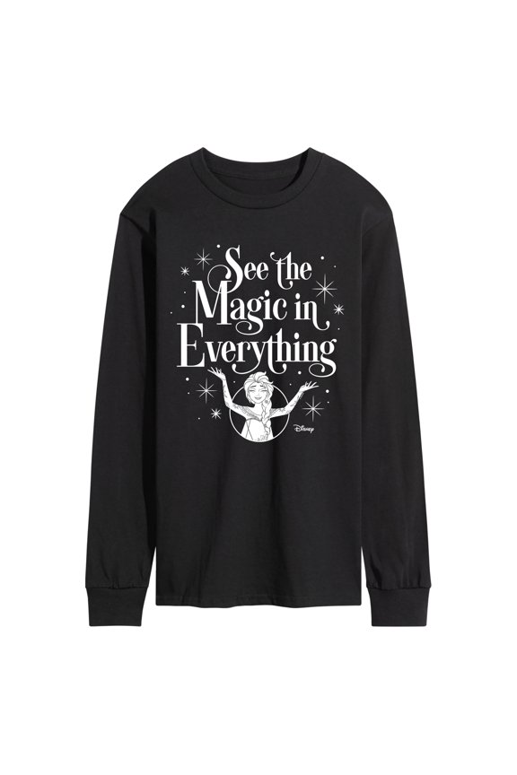 Frozen - Magic Everything Long Sleeve Graphic T-Shirt