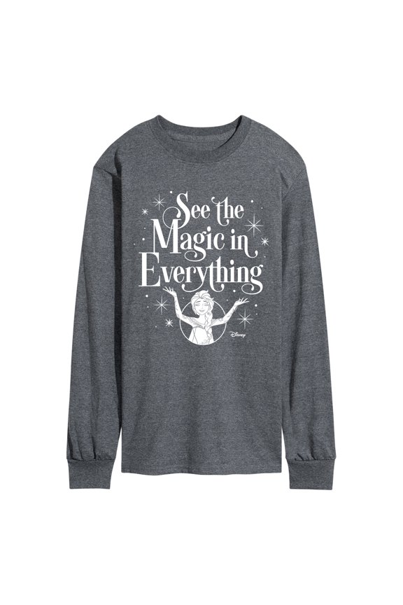 Frozen - Magic Everything Long Sleeve Graphic T-Shirt