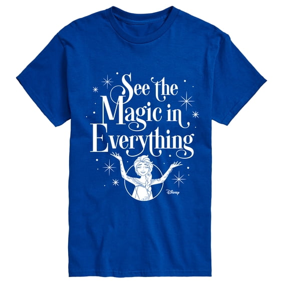 Frozen - Magic Everything Short Sleeve Graphic T-Shirt
