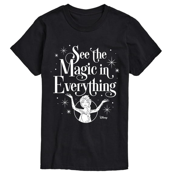 Frozen - Magic Everything Short Sleeve Graphic T-Shirt