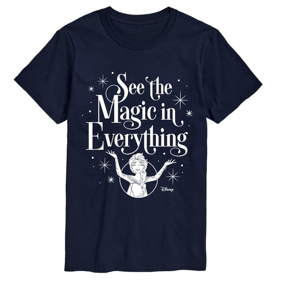 Frozen - Magic Everything Short Sleeve Graphic T-Shirt