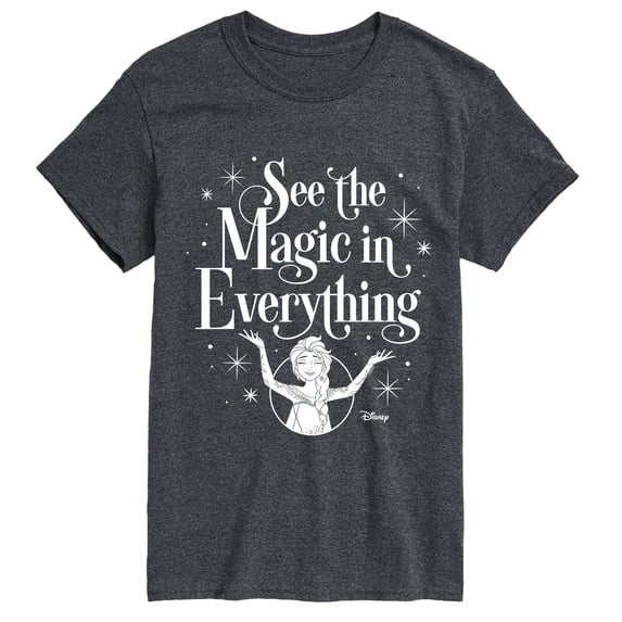Frozen - Magic Everything Short Sleeve Graphic T-Shirt