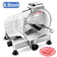 thumbnail image 1 of Frozen Meat Cheese Deli Slicer Machine 210W with 8.5" Blade, 0-1/2" Adjustable Thickness Semi-Auto, 1 of 10