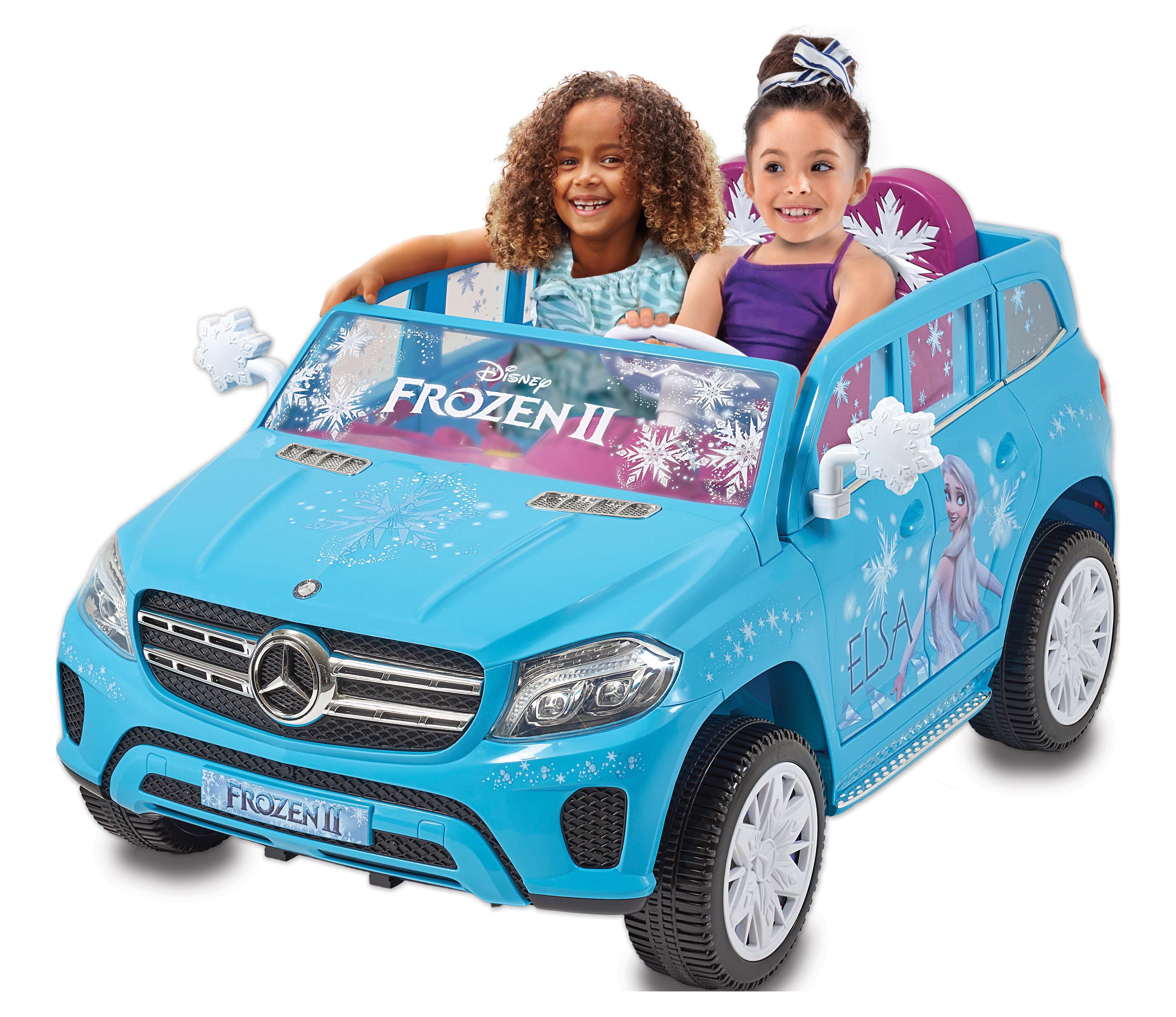 Frozen Mercedes GLS-320 12 Volt Powered Ride-on for Girls Ages 3 and up with a Maximum Speed 5 mph - image 1 of 12
