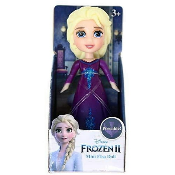 Frozen Mini Elsa Purple Nightgown Doll