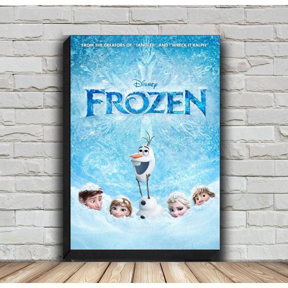 Frozen Movie Hd Wall Art For Home Decor No Frame, Unframed Poster