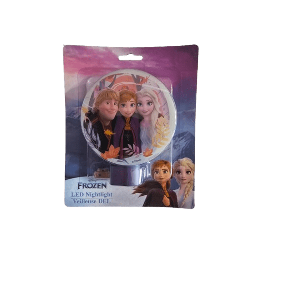 Frozen Nightlight Led Plug-in Elsa And Friends Disney