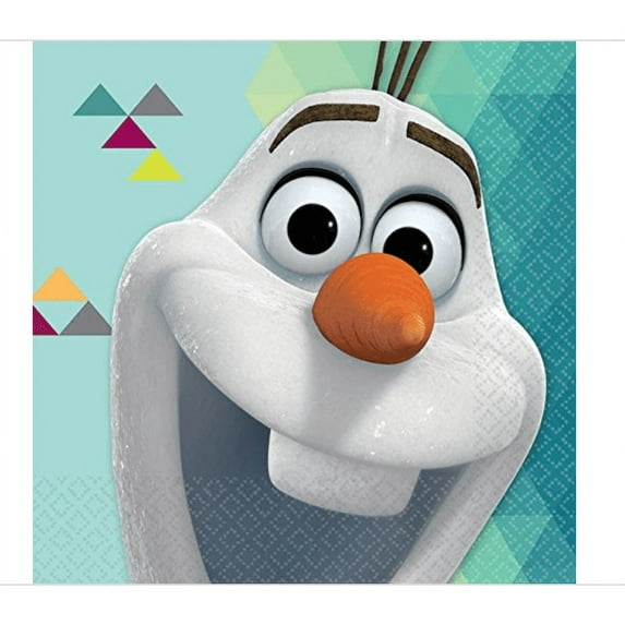 Olaf Lunch Napkins, 16 Count, Party Supplies