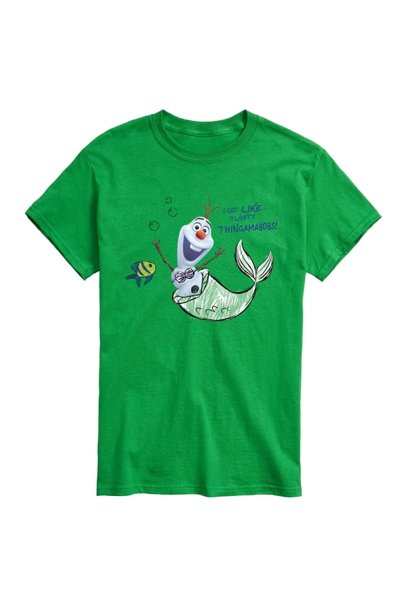 Frozen - Olaf Presents - Olaf Ariel - Men's Short Sleeve Graphic T-Shirt