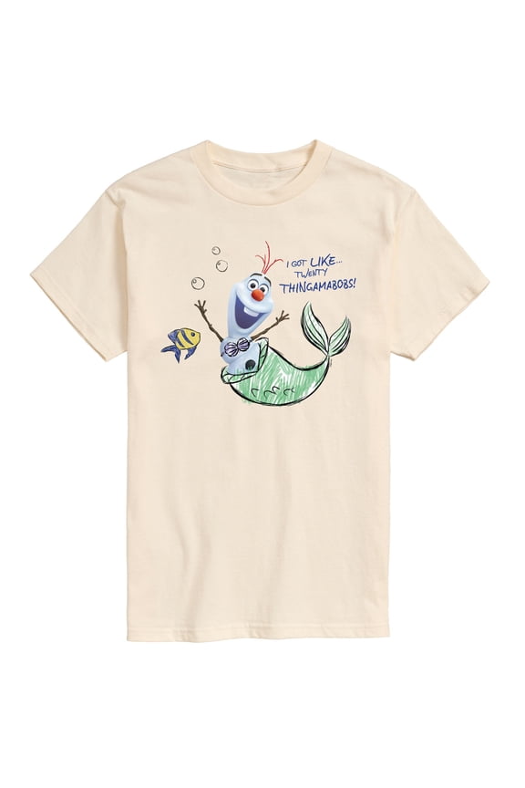 Frozen - Olaf Presents - Olaf Ariel - Men's Short Sleeve Graphic T-Shirt