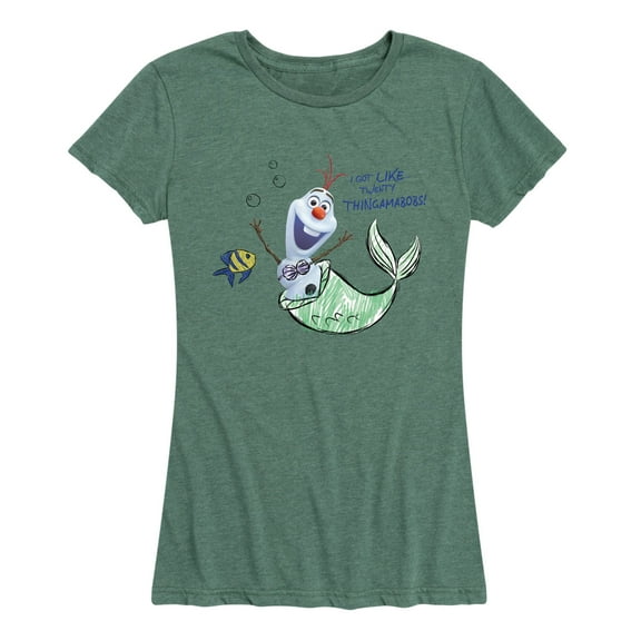 Frozen - Olaf Presents - Olaf Ariel - Women's Short Sleeve Graphic T-Shirt