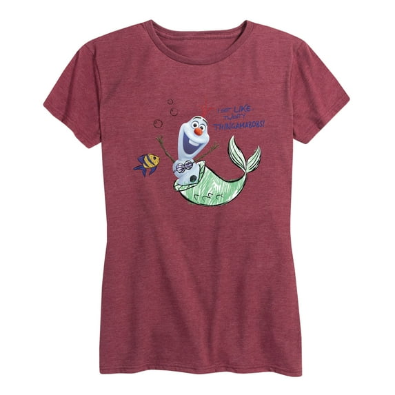 Frozen - Olaf Presents - Olaf Ariel - Women's Short Sleeve Graphic T-Shirt