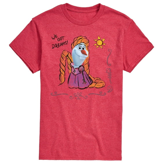 Frozen - Olaf Presents - Olaf Tangled - Men's Short Sleeve Graphic T-Shirt