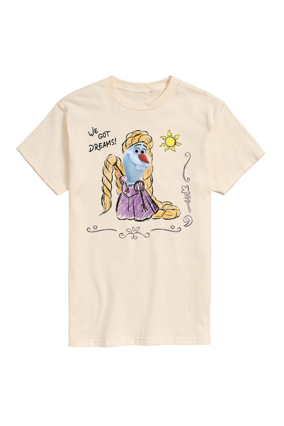 Frozen - Olaf Presents - Olaf Tangled - Men's Short Sleeve Graphic T-Shirt
