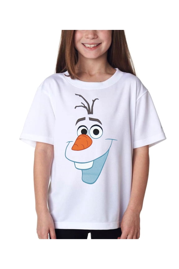 Frozen Olaf Smiley Face Youth T-Shirt