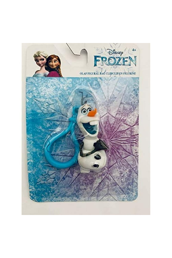 Unknown Brand Frozen Olaf Theme Backpack/Bag Clip, White