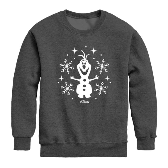 Frozen - Olaf - Youth Boys Crew Fleece Sweatshirt