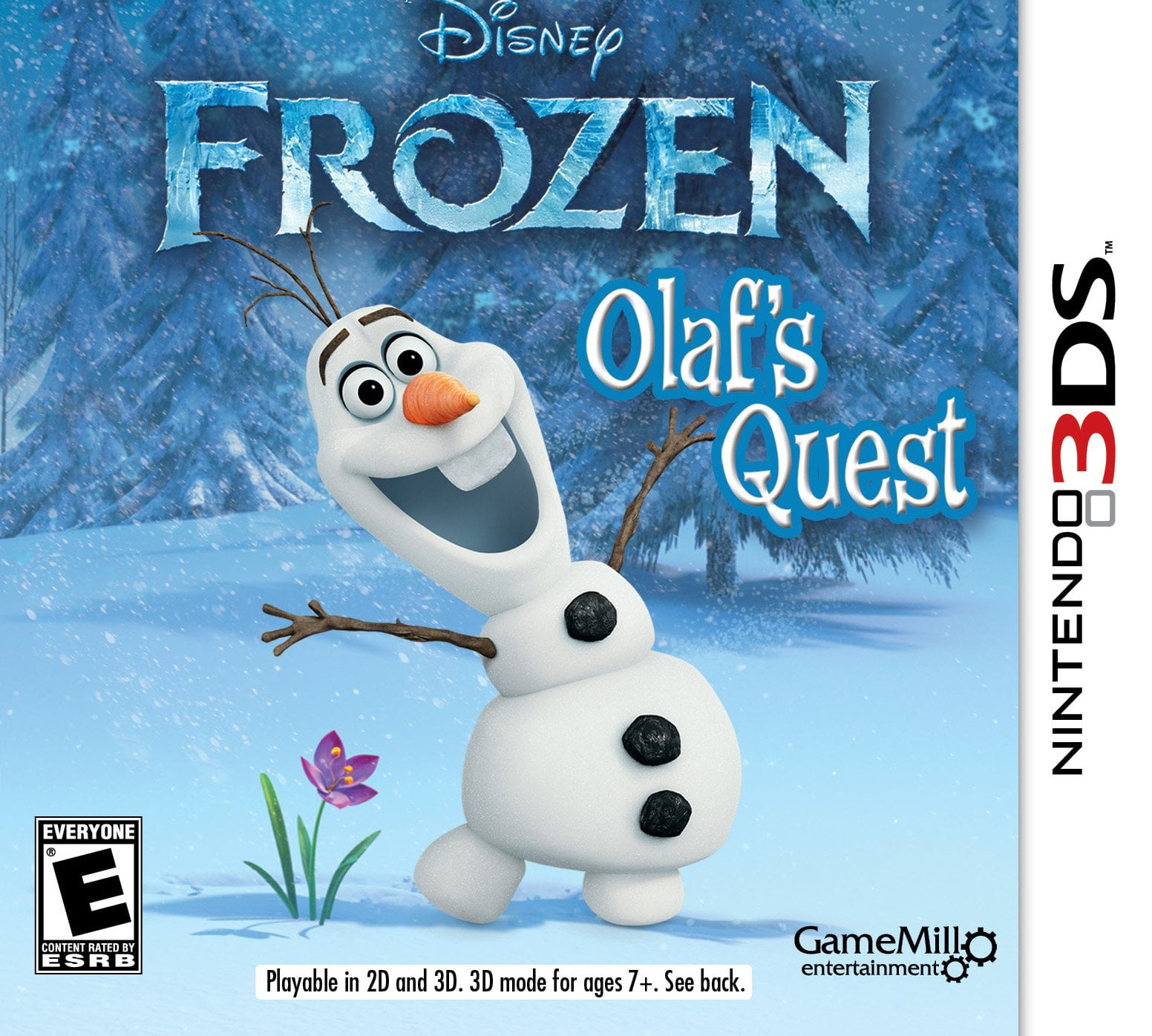 Frozen Olaf's Quest Nintendo 3DS