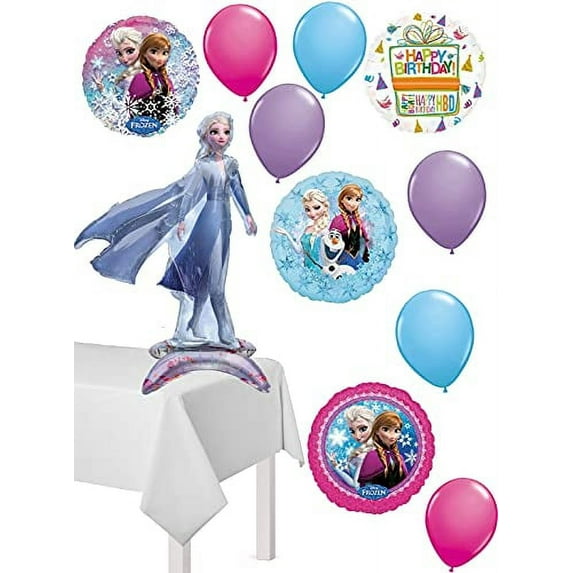 Frozen Party Supplies Elsa Table Topper Birthday Balloon Bouquet Decorations