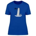 thumbnail image 1 of Frozen Pisa Tower T-Shirt Women -Image by Shutterstock, Female Medium, 1 of 2