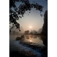 thumbnail image 1 of Frozen Pond in Mountain Area - Yulong River Yangshuo China Poster Print, 1 of 1