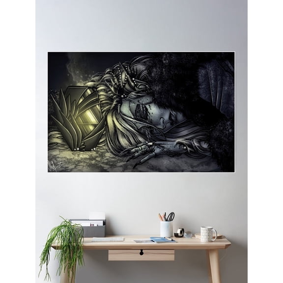 Frozen Poster Wall Art, Modern Wall Decor For Living Room Bedroom, 24x36 UNFRAMED