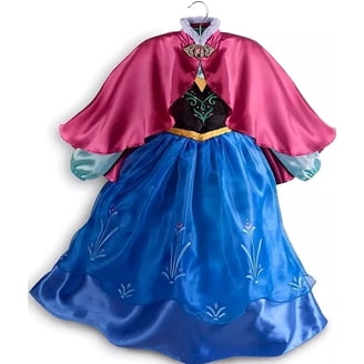 princess anna coronation dress frozen New w/Tags Authentic DISNEY PARKS World COSTUME S 6 shoulder straps Anna coronation dress | Anna