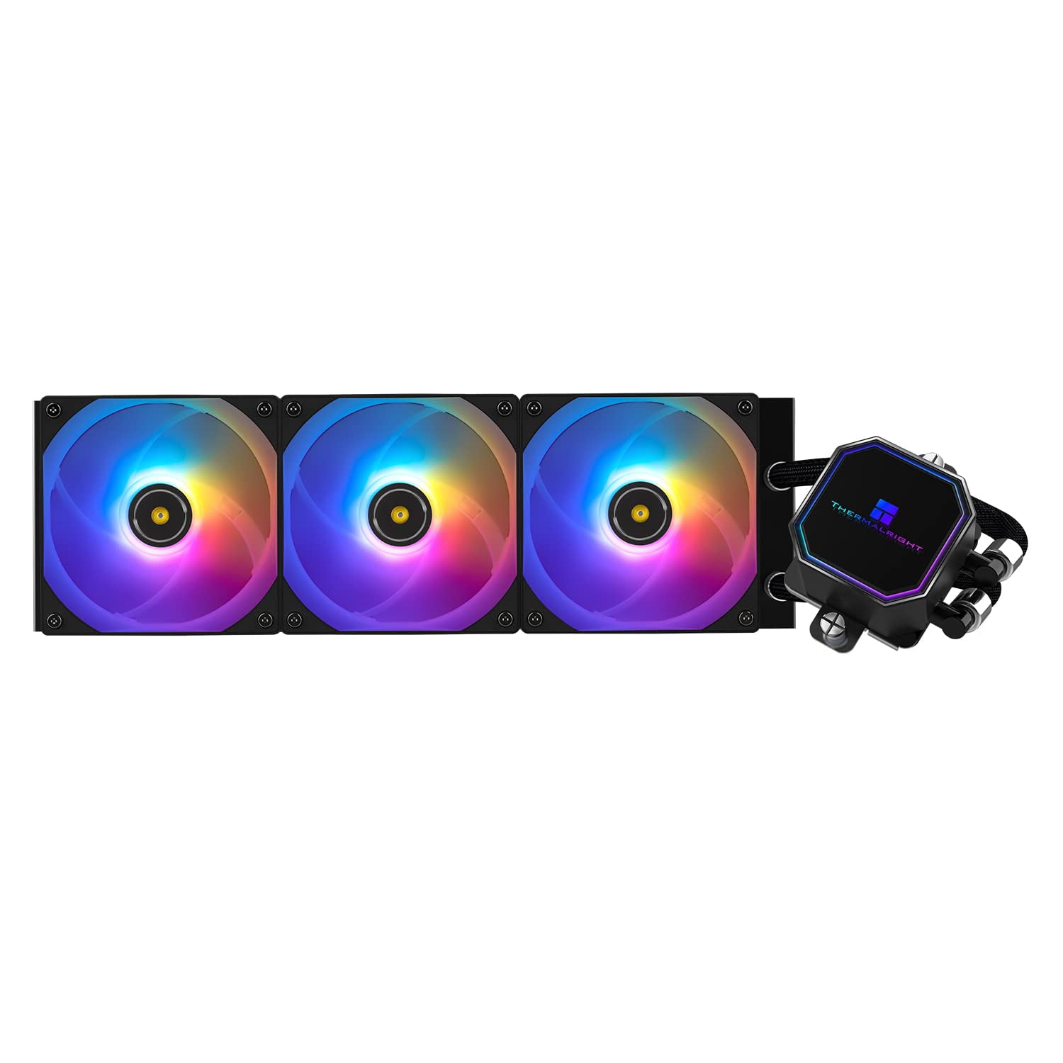 Frozen Prism360 Black ARGB CPU Liquid Cooler,Efficient PWM Controlled ...