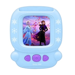 Lexibook Frozen Bilingual Card Reader, ES/EN, 150 Cards, Purple