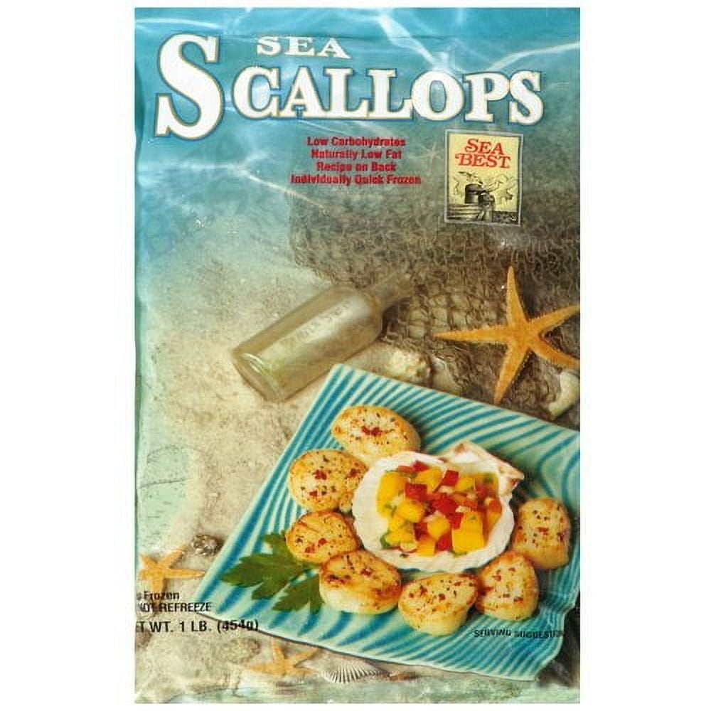 Frozen Sea Best Bay Scallops, 1 lb