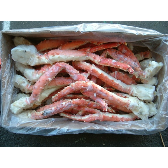 Frozen Seafood 14 to 17 Count Red King Crab Leg and Claw, 20 Pound - 1 each.