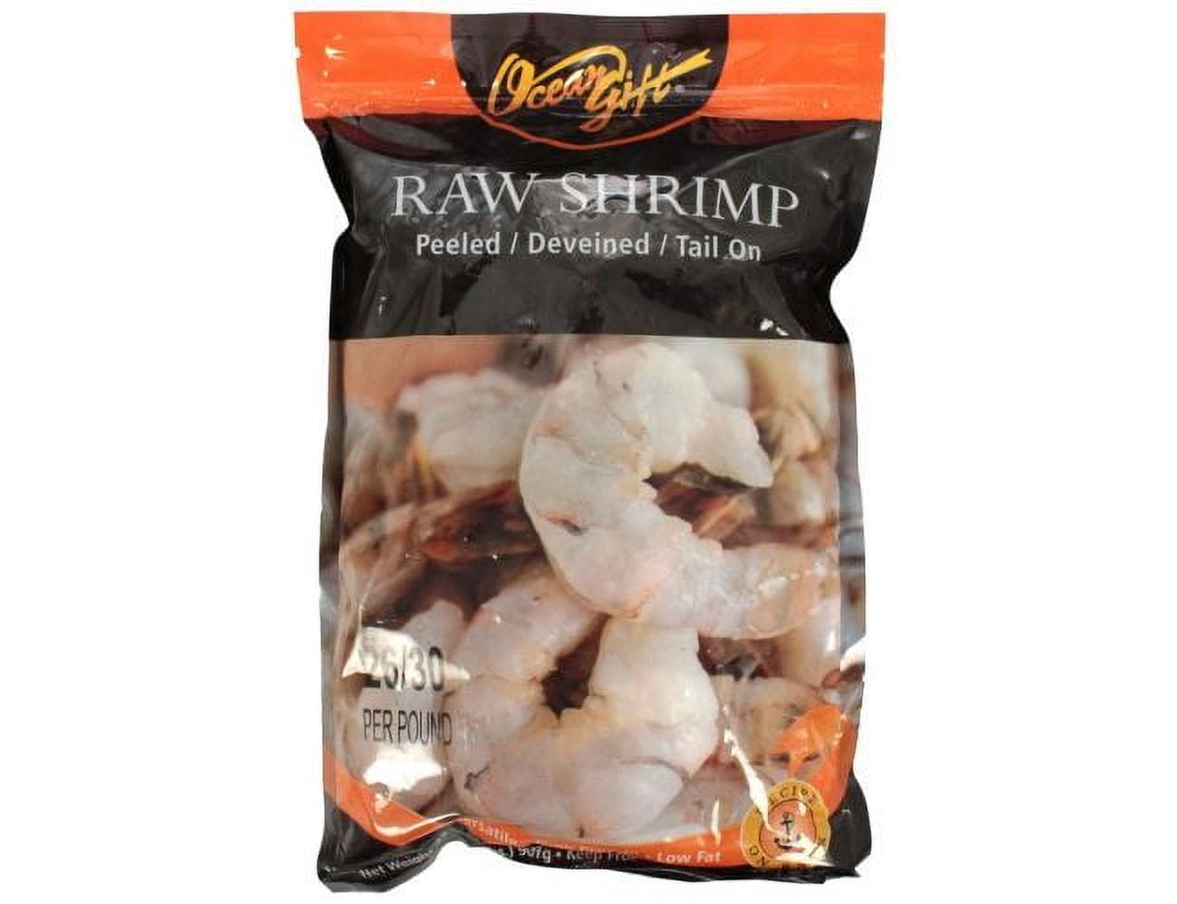 Great Catch Cooked Peeled and Deveined Tail-On Jumbo Shrimp, 26-30ct /lb