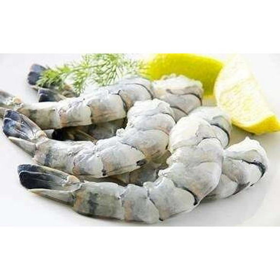 Frozen Seafood Peeled and Deveined Shrimp - 16/20, 2 Pound - 5 per case.