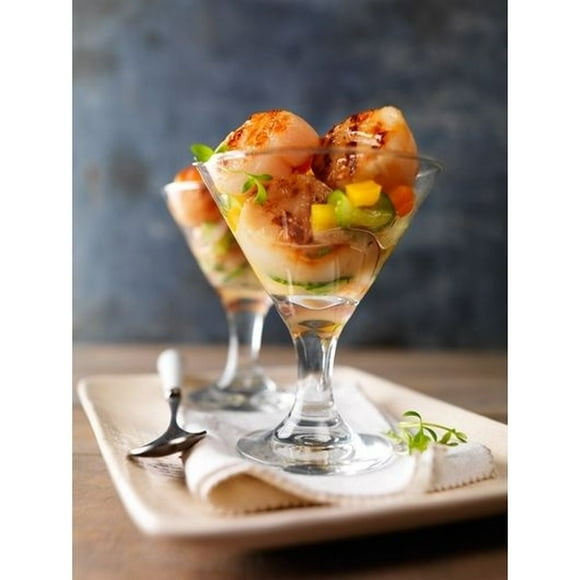 Frozen Seafood Premium U/10 Dry Sea Scallops, 5 Pound -- 2 per case