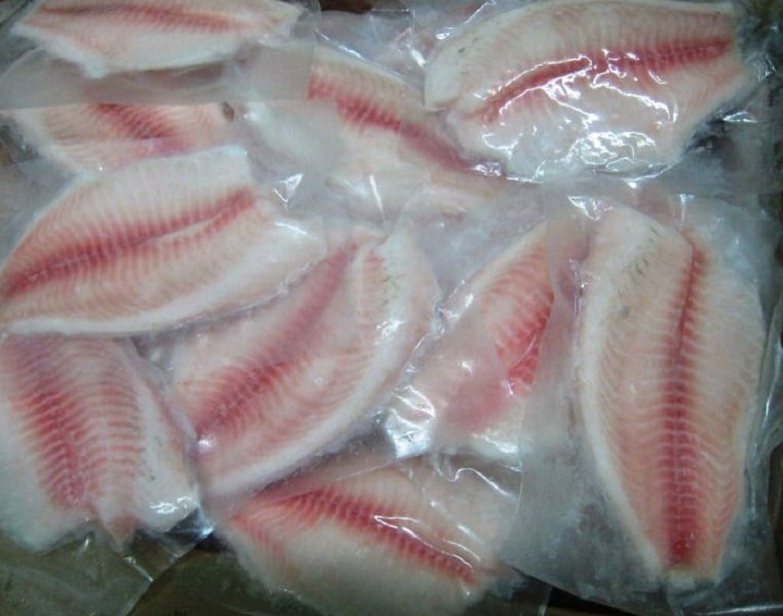 Frozen Seafood Tilapia Fillet, 10 Pound -- 1 each.