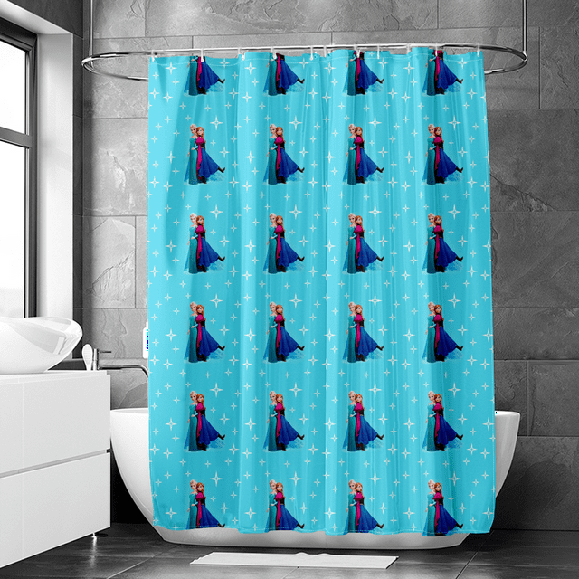 Frozen Shower Curtain, Bathroom Shower Curtain Sets Waterproof Shower