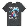 thumbnail image 1 of Frozen - Sister Are Magic - Toddler And Youth Short Sleeve Graphic T-Shirt, 1 of 5