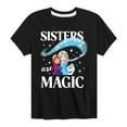 thumbnail image 1 of Frozen - Sister Are Magic - Toddler And Youth Short Sleeve Graphic T-Shirt, 1 of 5