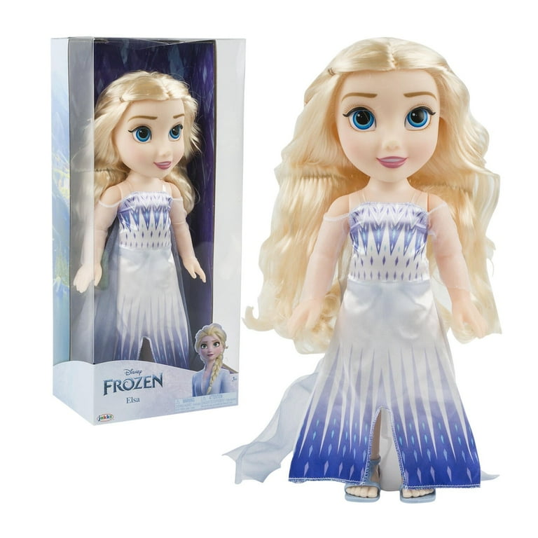 Four Seasons Disney Princess Elsa Snow Queen Doll, 15-Inch, Dress