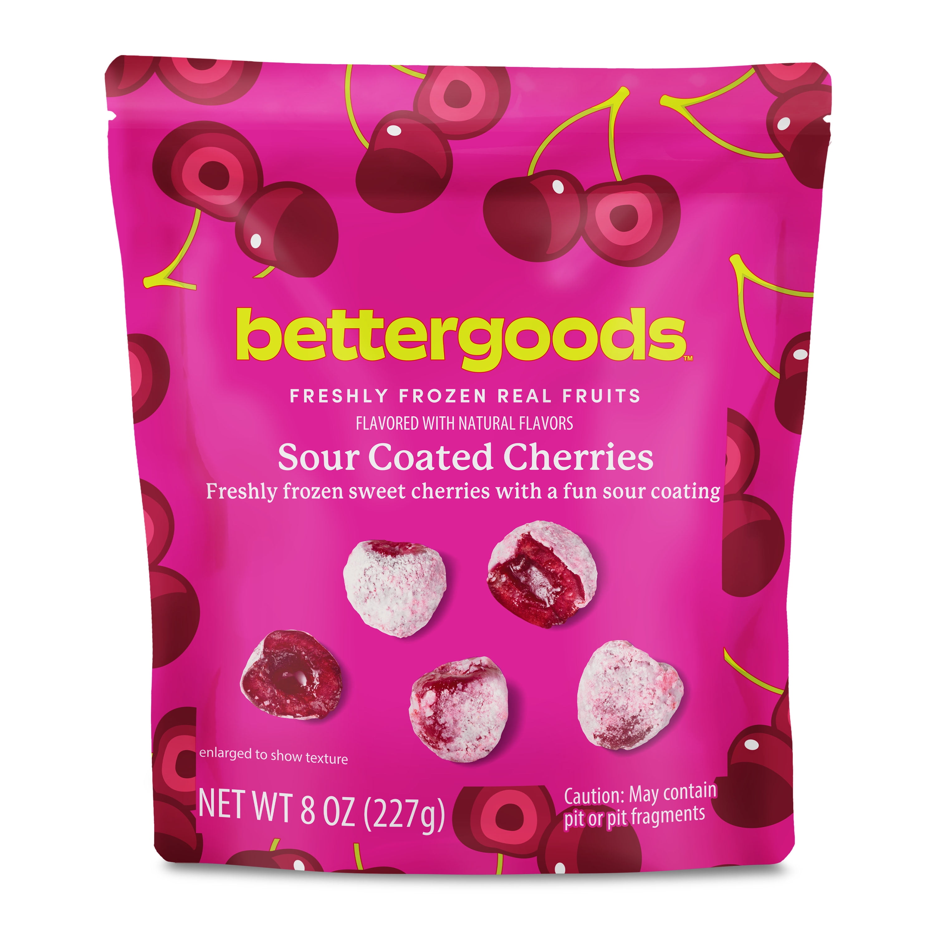 bettergoods Freshly Frozen Sour Coated Cherries, 8 oz - Walmart.com