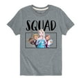 thumbnail image 1 of Frozen - Squad - Toddler And Youth Short Sleeve Graphic T-Shirt, 1 of 5